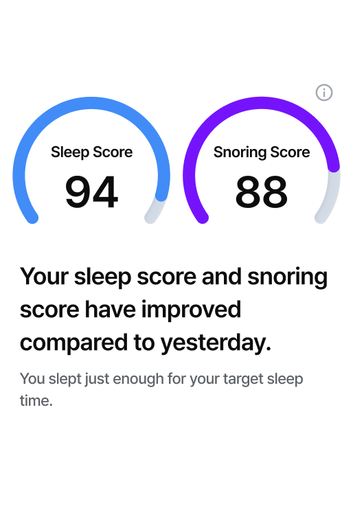 Sleep Score / Snoring Score